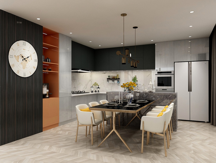 法国洋梨生态板-板材全屋定制案例