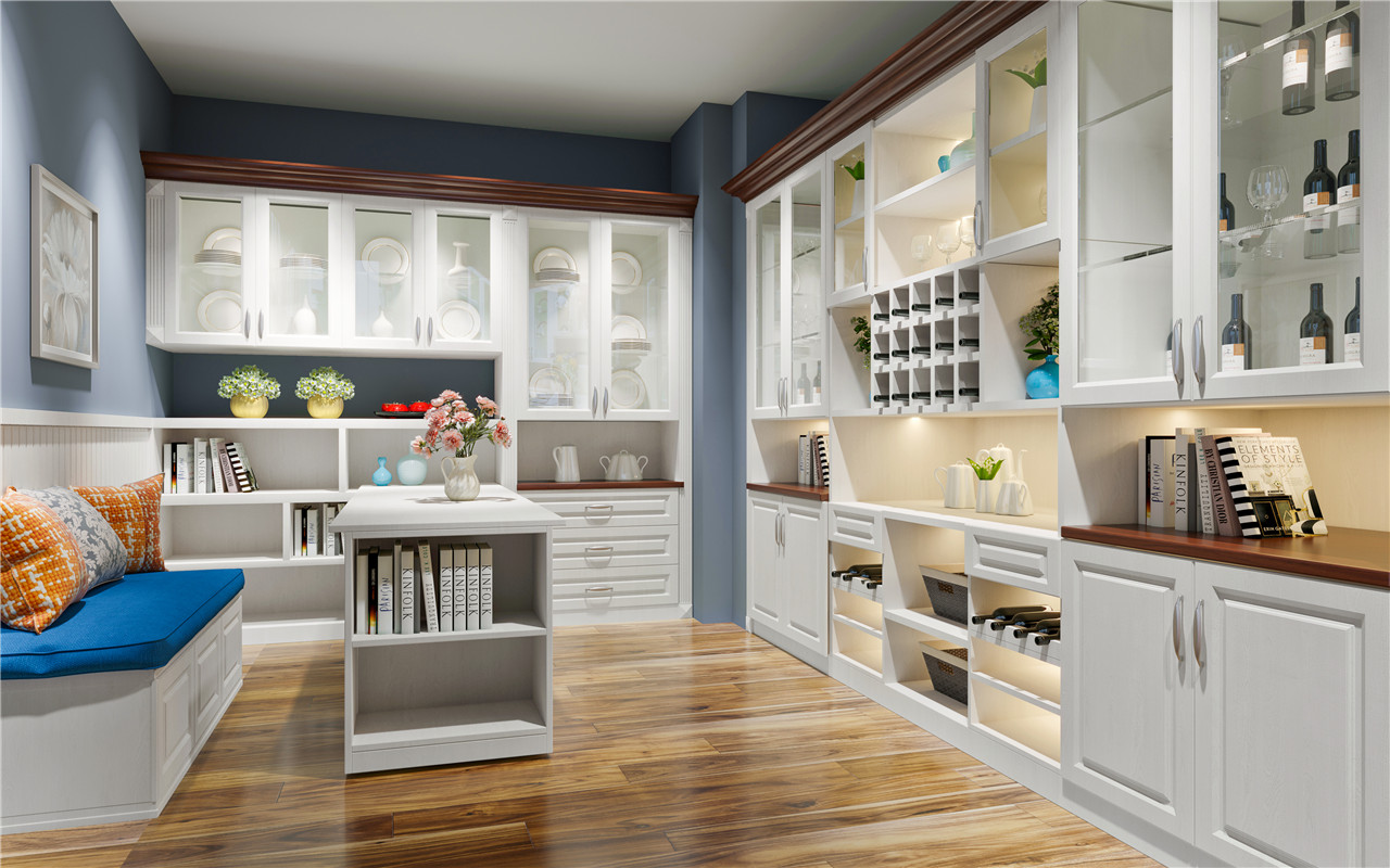 钛白浮雕生态板-板材全屋定制案例