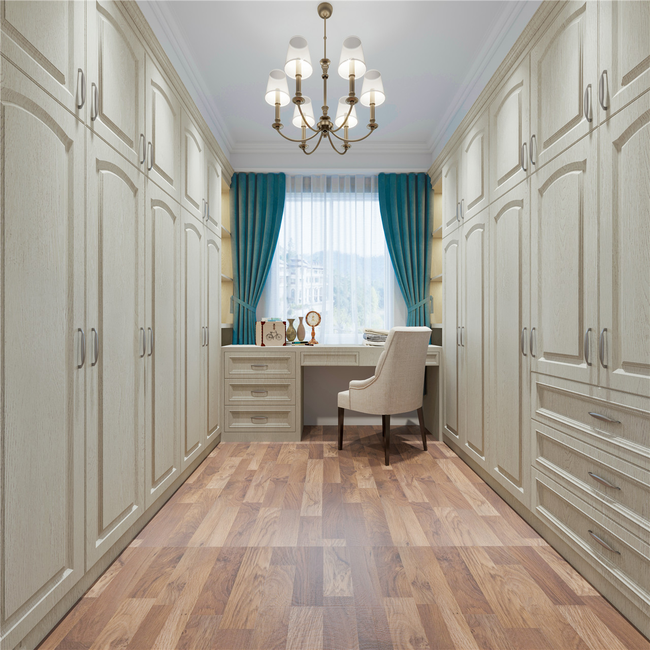 田园橡木生态板-板材全屋定制案例